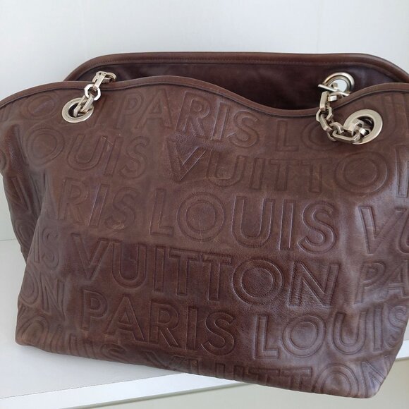 Louis Vuitton Paris Whisper Souple Monogram Leather Bag - Picture 4 of 16